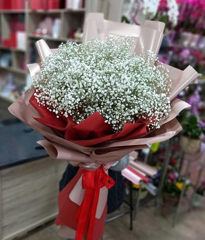 Букет цветов из: Гипсофила в Часцы