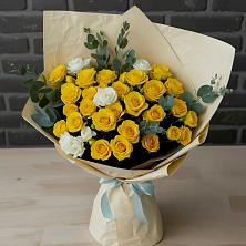 Букет цветов из:  Розы в Часцы