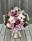 Букет цветов из: Альстромерии, Гвоздики, Розы и Хризантемы в Часцы
