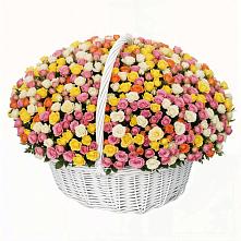 Премиум букет из: Розы #REPLACE_PRED# Часцы