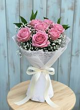 Букет цветов из:  Розы в Часцы