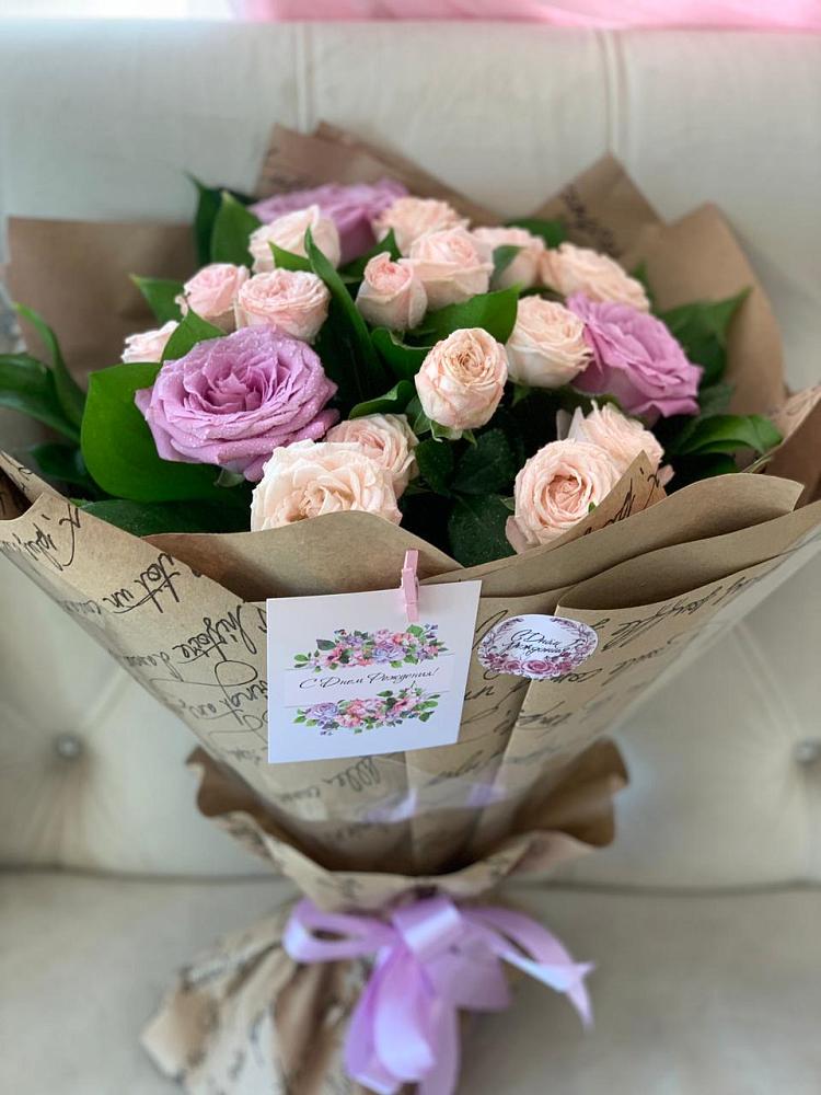 Букет цветов из: Розы в Часцы