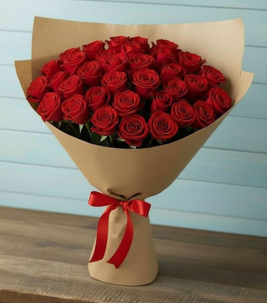Букет Красные розы Милано в Часцы