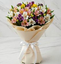 Букет цветов из:  Альстромерии в Часцы