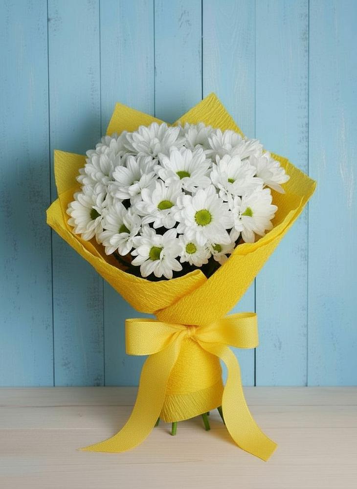 Букет цветов из: Хризантемы в Часцы