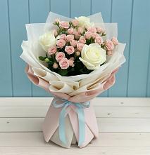 Букет цветов из:  Розы #REPLACE_PRED# Часцы
