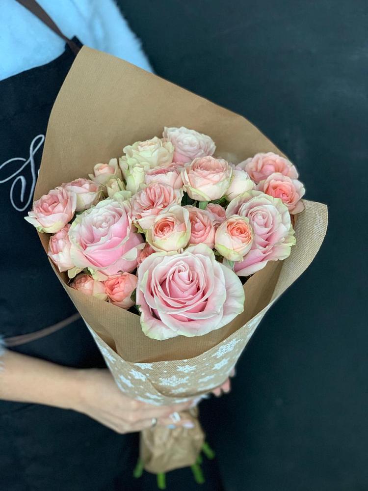 Букет цветов из: Хризантемы и Розы в Часцы