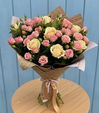 Букет цветов из:  Розы в Часцы