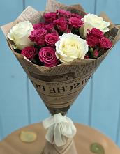Букет цветов из:  Розы в Часцы