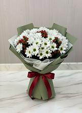 Букет цветов из:  Хризантемы #REPLACE_PRED# Часцы