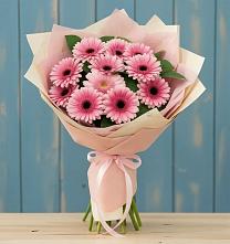 Букет цветов из:  Герберы в Часцы